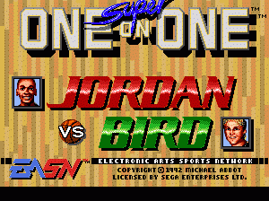 md游戏 乔丹对伯得(v1.1)（美欧）Jordan Vs Bird (USA, Europe) (v1.1)