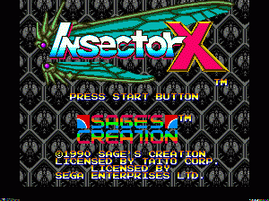 md游戏 兵蜂X(美)Insector X (USA)