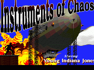 md游戏 少年印第安那琼斯(美)Instruments of Chaos Starring Young Indiana Jones (USA)