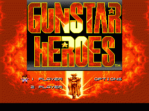 md游戏 火枪英雄(日)Gunstar Heroes (Japan)