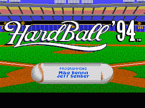 md游戏 硬派棒球94(美欧)HardBall '94 (USA, Europe)