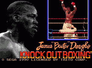 md游戏 重量级拳击（欧美）James 'Buster' Douglas Knockout Boxing (USA, Europe)