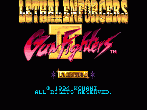 md游戏 致命杀手2(欧)Lethal Enforcers II - Gun Fighters (Europe)