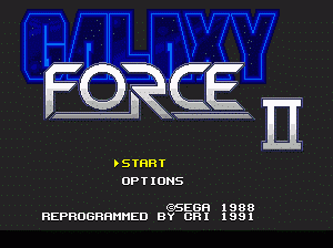 md游戏 星际力量2(Rev B)(世界)Galaxy Force II (World) (Rev B)