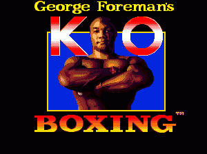 md游戏 拳击(美)George Foreman's KO Boxing (USA)