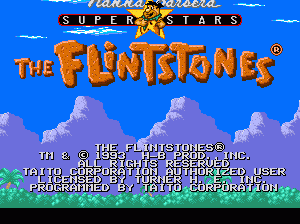 md游戏 石头族乐园(欧)Flintstones, The (Europe)