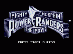 md游戏 恐龙战队-电影版(美)Mighty Morphin Power Rangers - The Movie (USA)