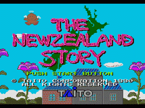 md游戏 新西兰岛传说(日)New Zealand Story, The (Japan)