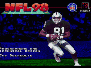 md游戏 NFL98(美)NFL 98 (USA)