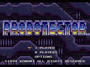 md游戏 欧版魂斗罗(欧)Probotector (Europe)