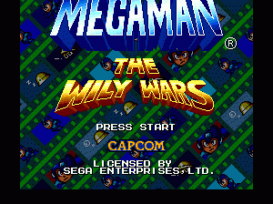 md游戏 洛克人123(欧)Mega Man - The Wily Wars (Europe)