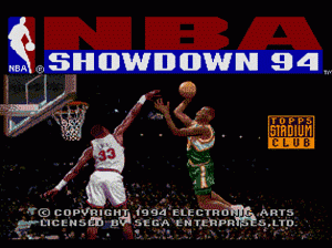 md游戏 NBA灌篮赛94(测试版)（美）NBA Showdown '94 (USA) (Beta)