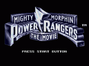 md游戏 恐龙战队-电影版(欧)Mighty Morphin Power Rangers - The Movie (Europe)