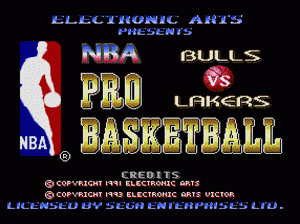 md游戏 NBA篮球公牛VS湖人(日)NBA Pro Basketball - Bulls Vs Lakers (Japan)