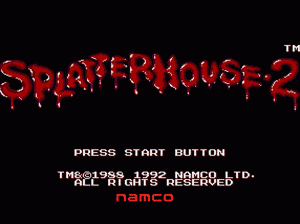 md游戏 鬼屋2(欧)Splatterhouse 2 (Europe)