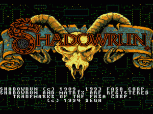 md游戏 暗之追迹者(日)Shadowrun (Japan)