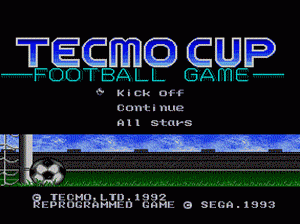 md游戏 少年足球队（日）Tecmo Cup (Japan) (Proto) [b]