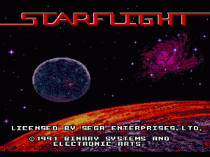 md游戏 星际射击(美欧)Starflight (USA, Europe)