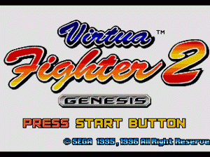 md游戏 VR战士2(韩)Virtua Fighter 2 (Korea)